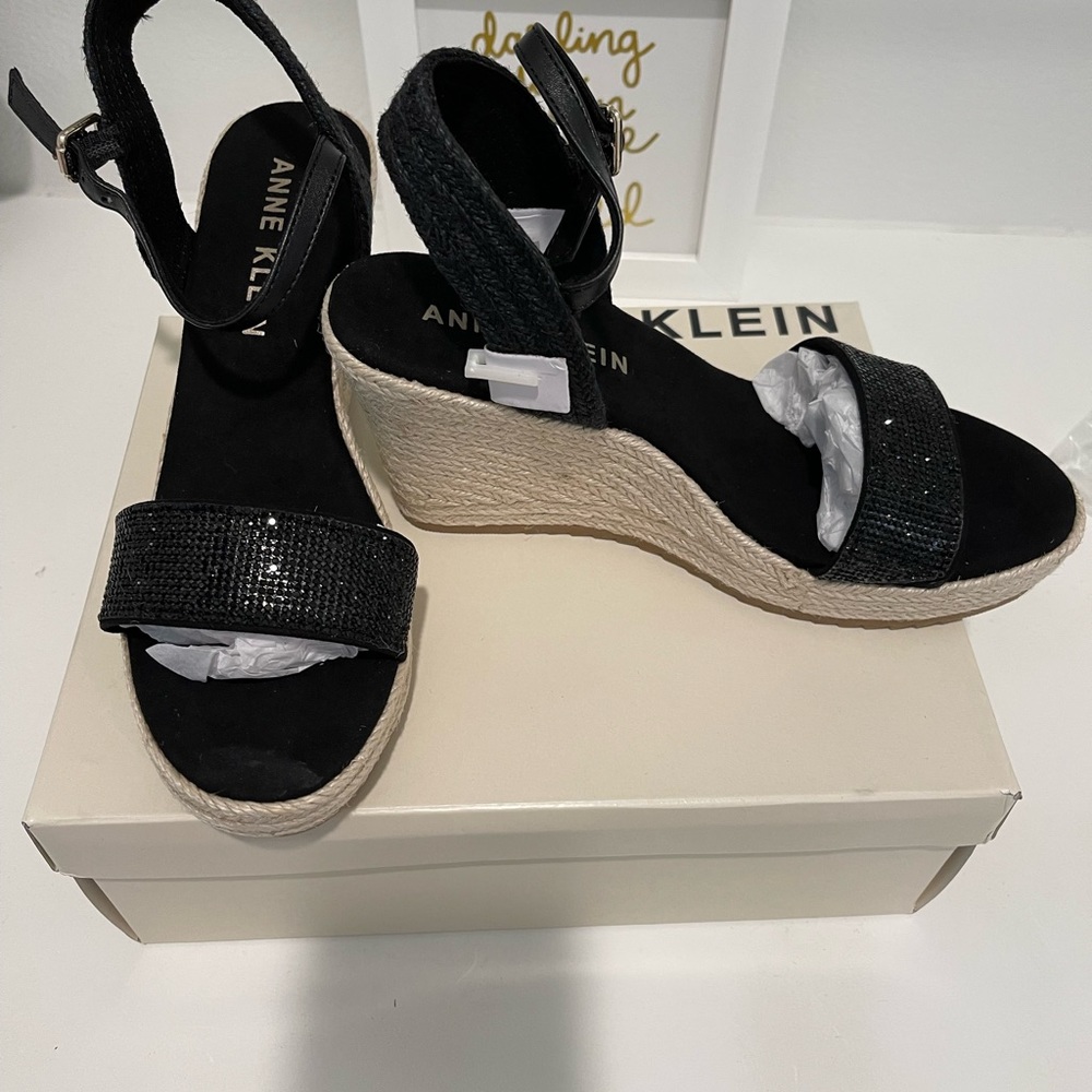 Black Wedge Shoes
